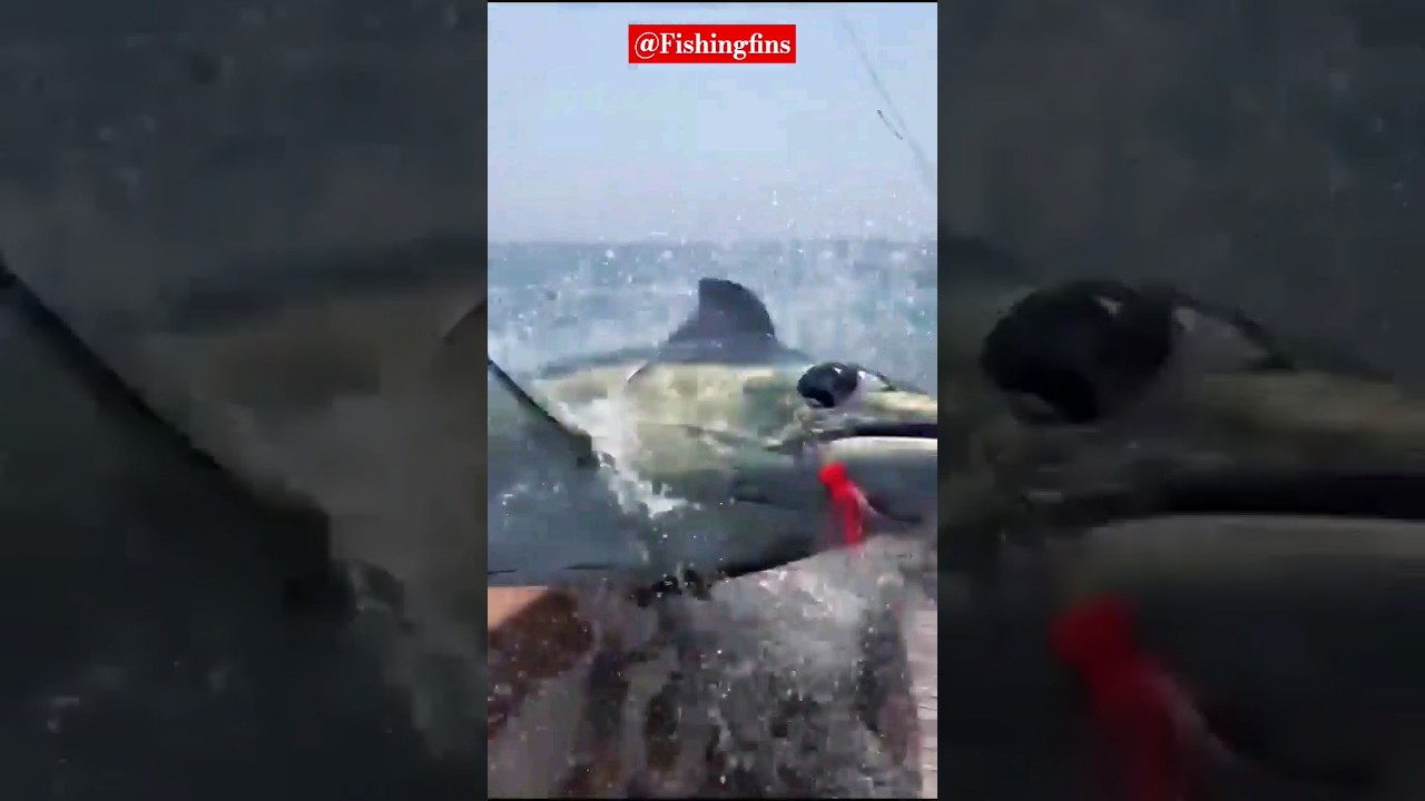 Будьте бдительны, ловя голубого марлина😳🔱 | 🎥от: @fishingfins