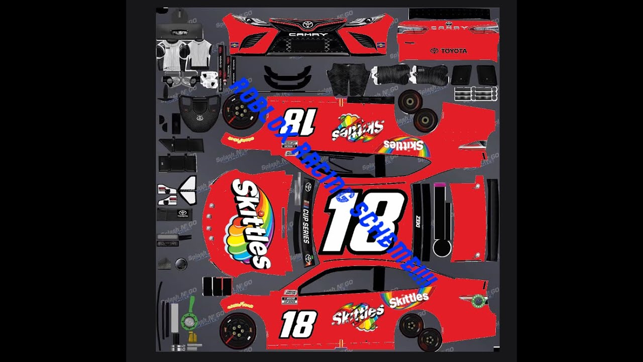 how to make your own Roblox Racing scheme!!!