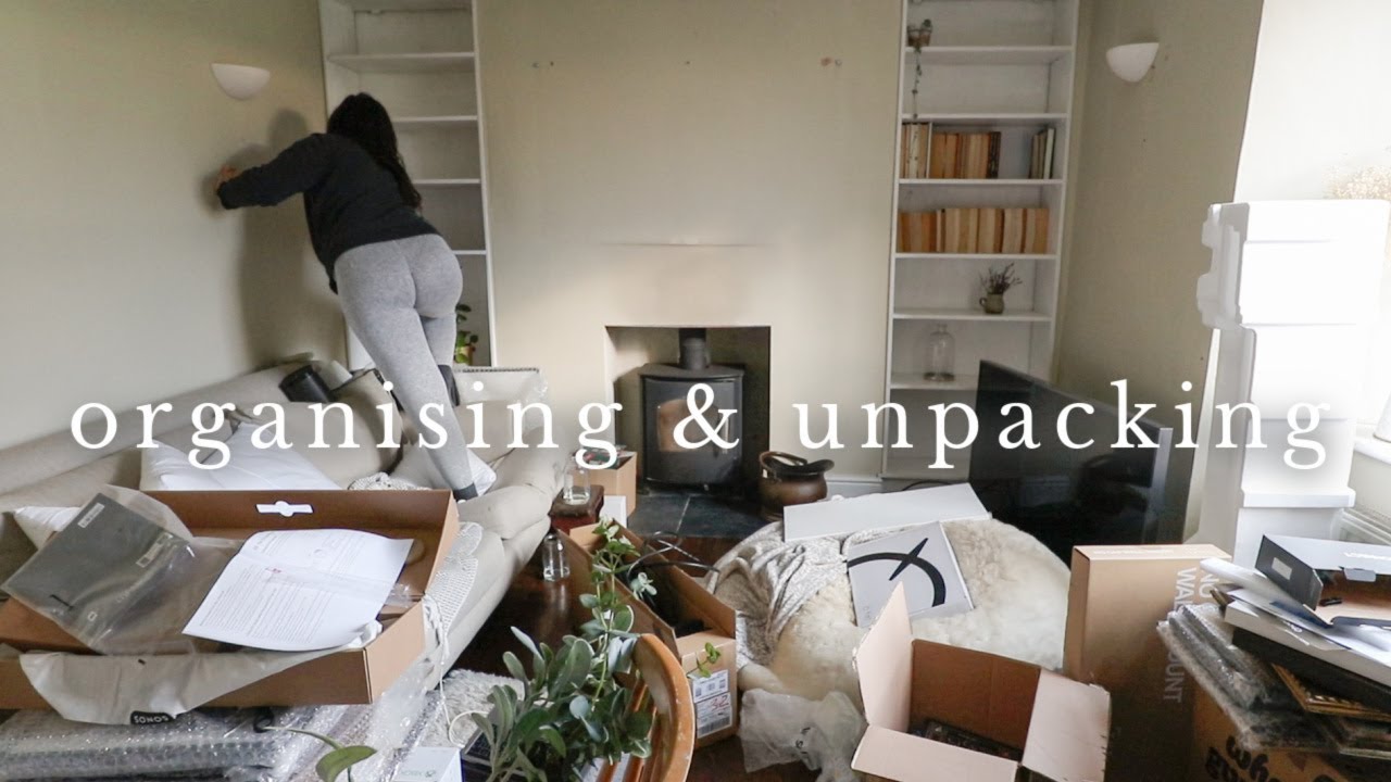 ORGANISING & UNPACKING Our New Home in Cornwall