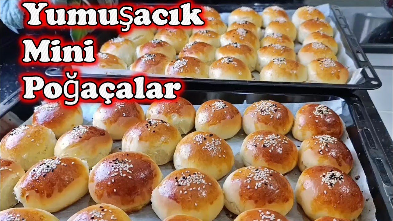 📢YUMUŞACIK MİNİK POĞAÇA/📢Buzlukta saklanabilen o poğaça işte‼️👌