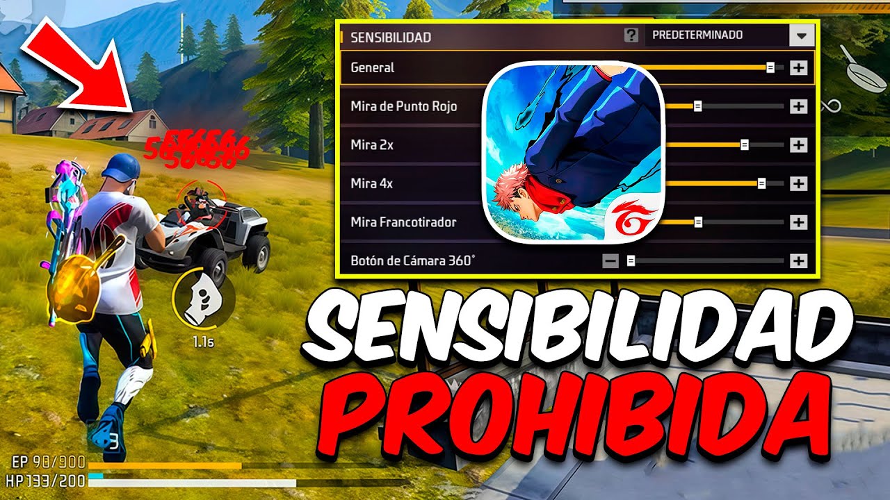 LA MEJOR SENSIBILIDAD SUPREMA 2026 ⚙️CON Y SIN DPI PARA PEGAR TODO ROJO 👺 EN FREE FIRE ACTUALIZADO 🔥
