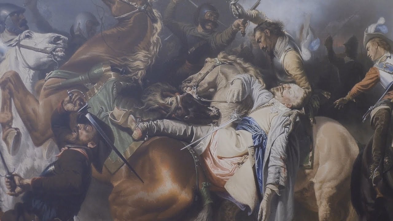 Lützen 1632 Ausstellung Eröffnung Museum Roter Löwe Großformat Gemälde Schlacht bei Lütze
