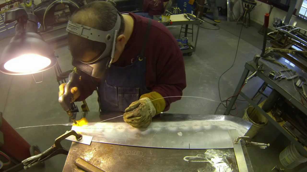 Gas welding Aluminum .Sollis metal shaping & fabrication .
