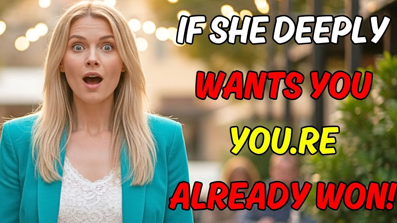 If She Deeply Wants You, You Already Won!Watch Before Its Too Late Female Psychology