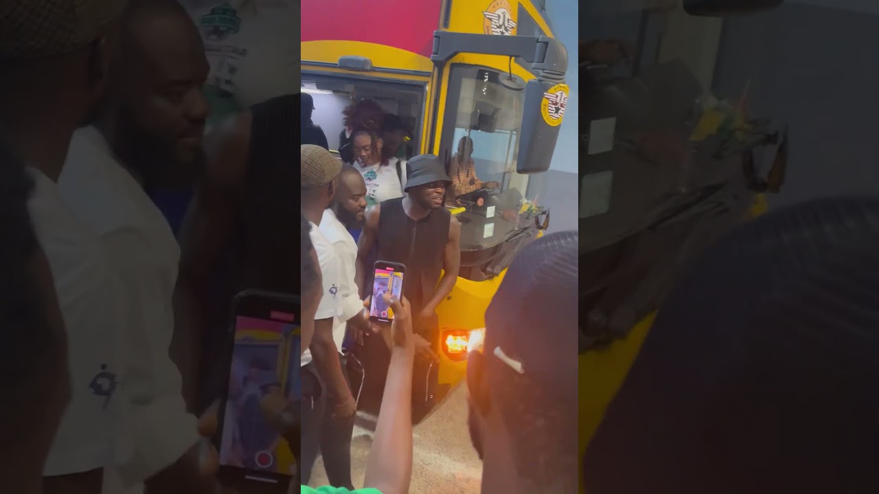 The Stars Arrived At The Venue For The All Star s festival Partey Leads The Way #legendsmedia #stars