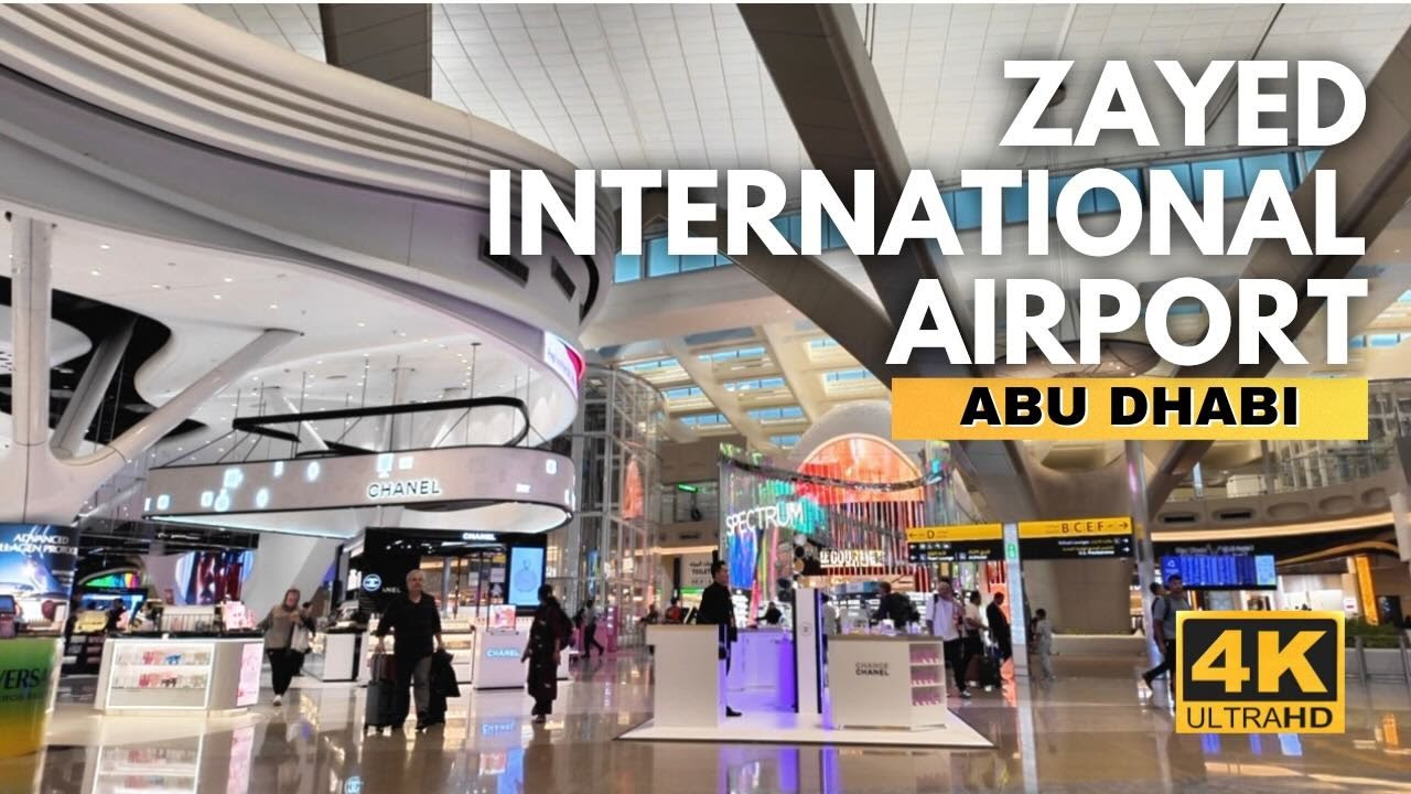 Abu Dhabi’s $3 Billion Airport Is a Masterpiece | Terminal A Tour | 4K | Abu Dhabi, UAE