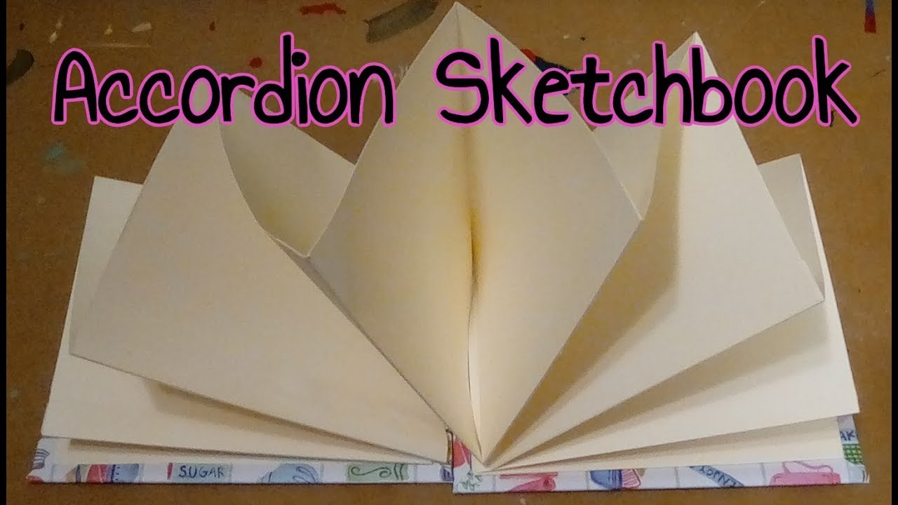 How to Make an Accordion Sketchbook