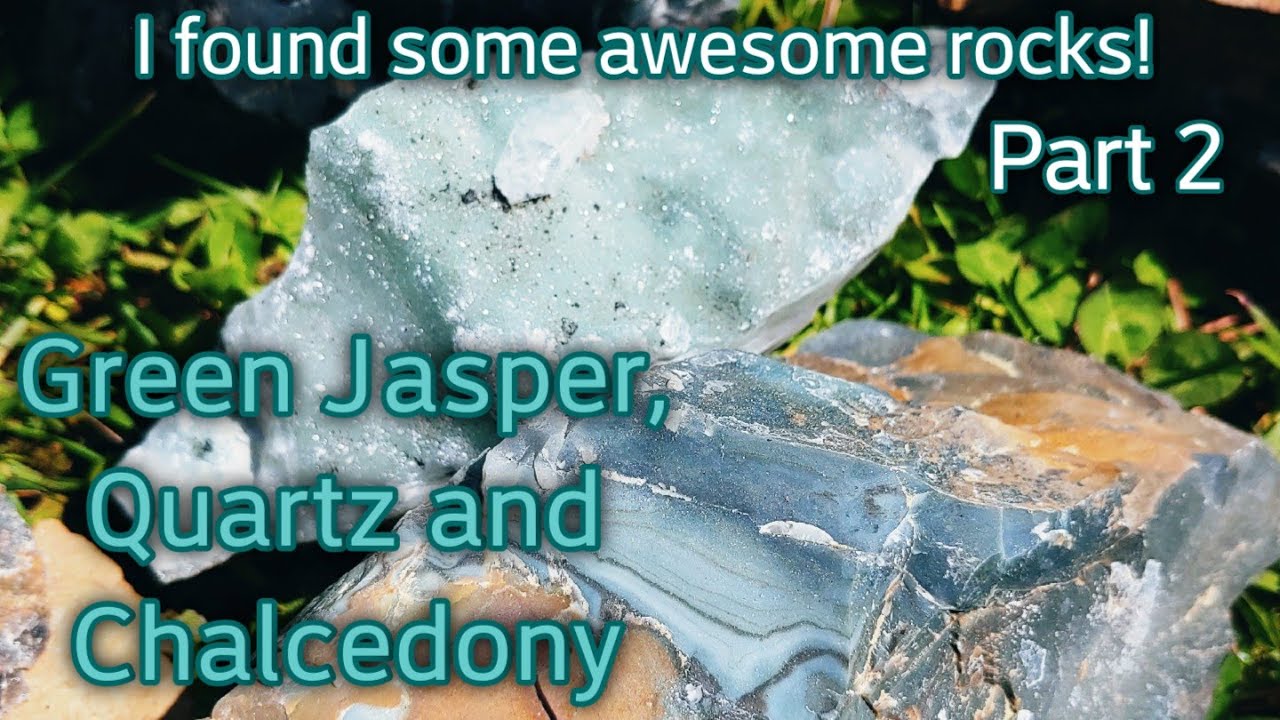 Part 2: Green Jasper, Quartz and Chalcedony #rockhoundingWA