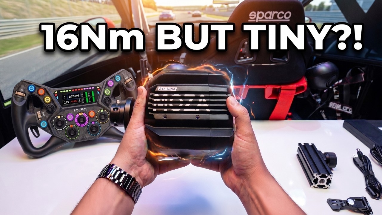 16Nm in THIS Size?! MOZA R16 Ultra Unboxing & First Look
