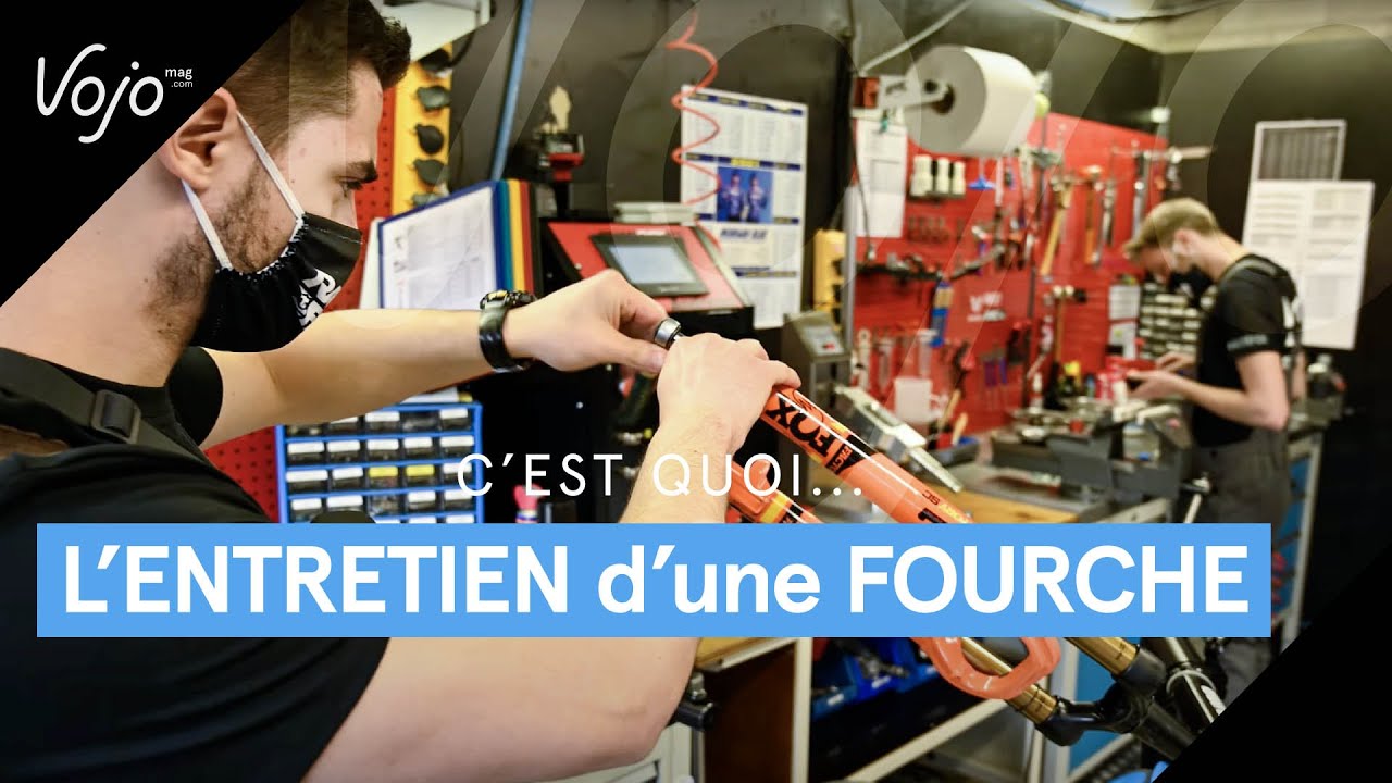 L'entretien d'une fourche VTT, c'est quoi exactement ?