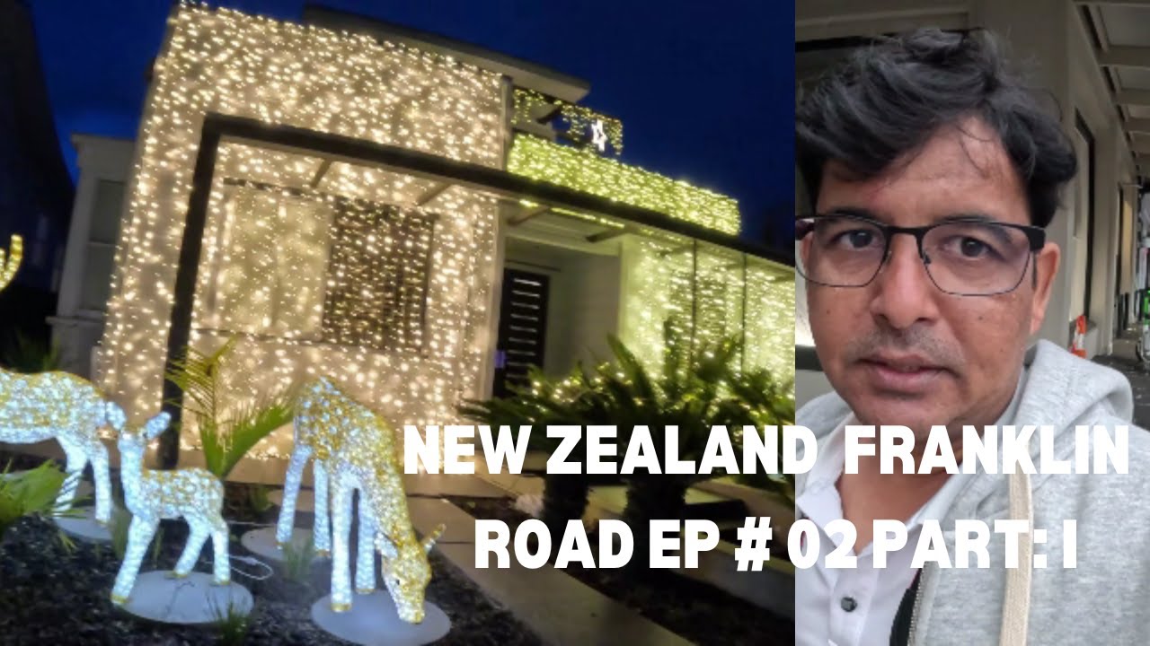 NZ Auckland Franklin St Christmas Lights EP#02  Part: I