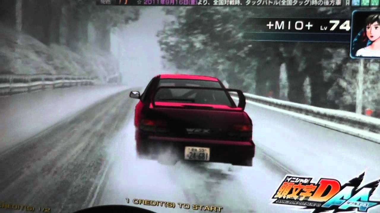 頭文字D6AA秋名雪BGM「Forever Sad」リプレイ付