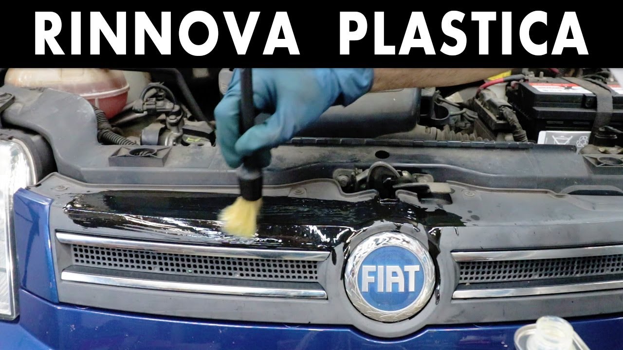 RINNOVA PLASTICHE SCOLORITE MOTO e AUTO - Sintoflon PLASTIC DRESS