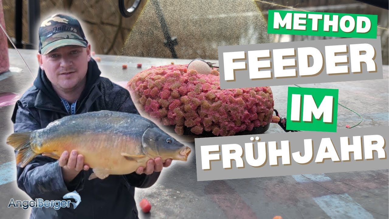 Method Feeder im Frühjahr! Mehr Friedfische und Karpfen fangen dank dieser englischen Methode.