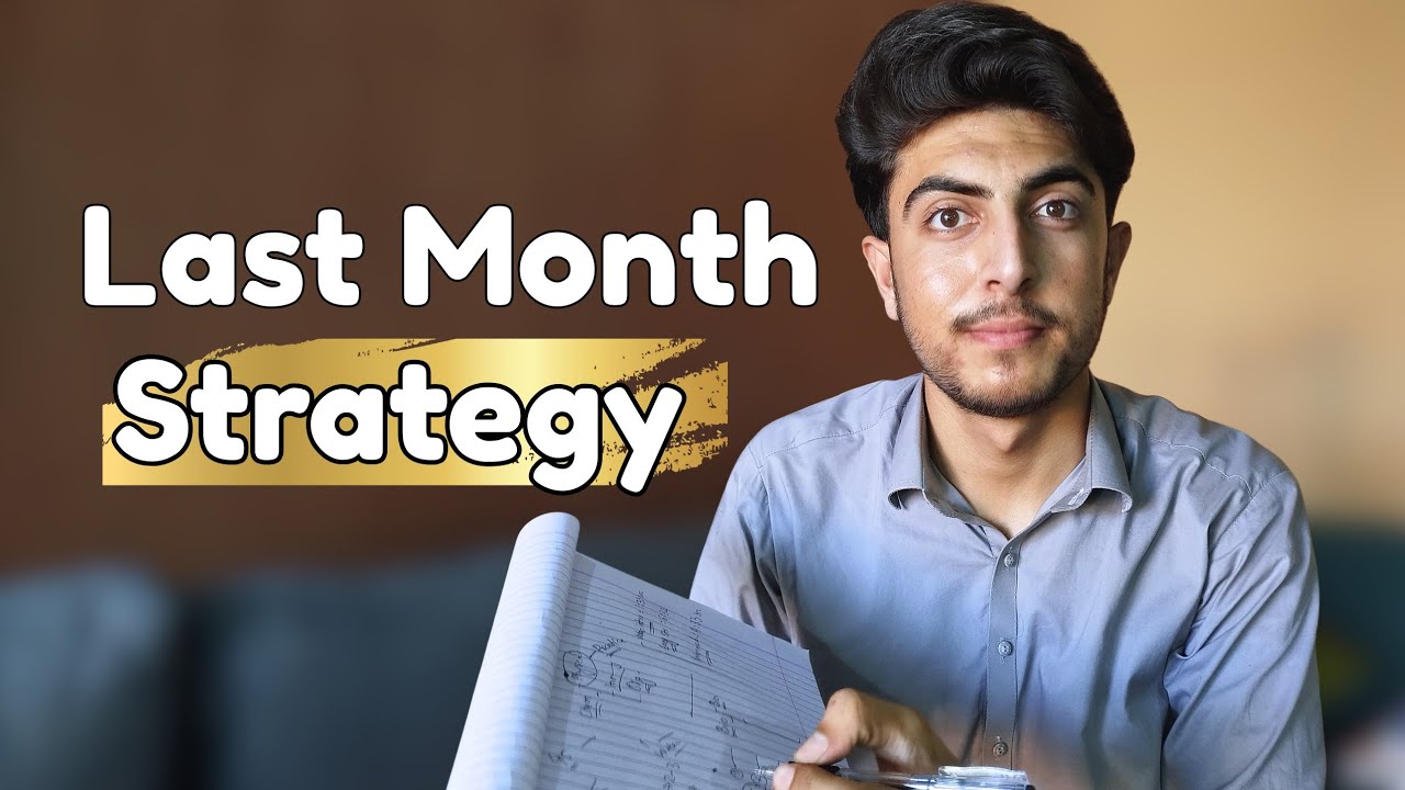 I Studied for the MDCAT in 30 Days - Here's How