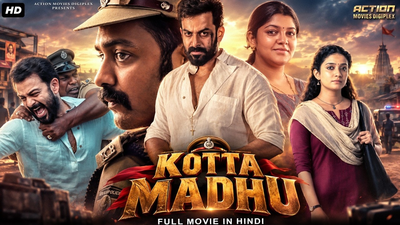 KOTTA MADHU - Hindi Dubbed Full Movie | Prithviraj Sukumaran, Asif Ali | South Action Thriller Movie