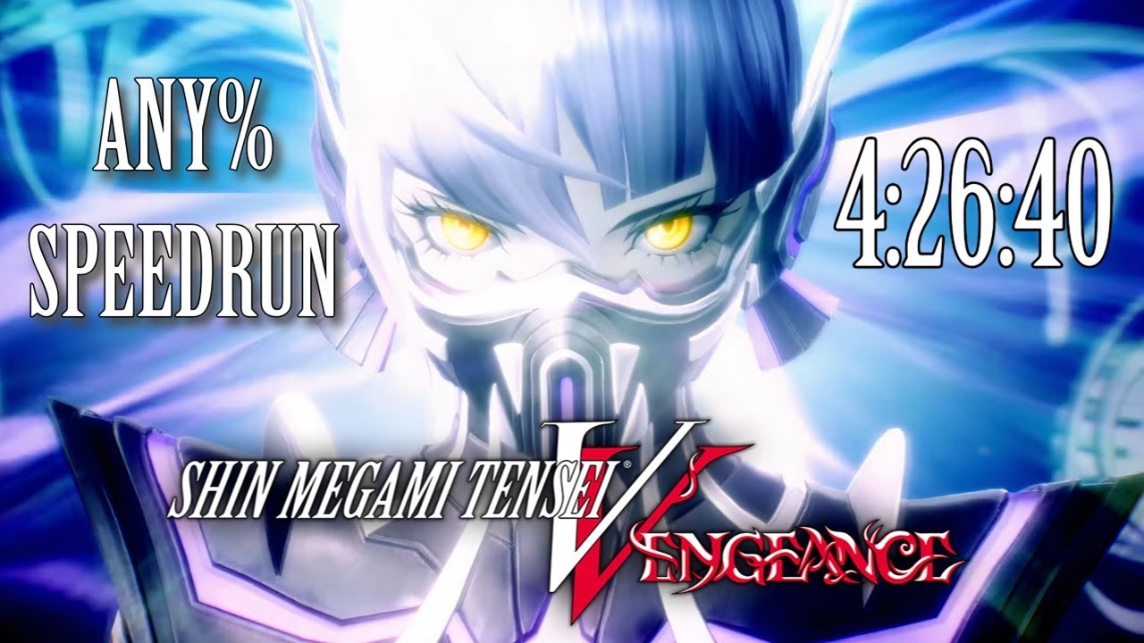 Shin Megami Tensei V: Vengeance Speedrun - Hard, Canon of Vengeance in 4:26:40 (No Turbo)