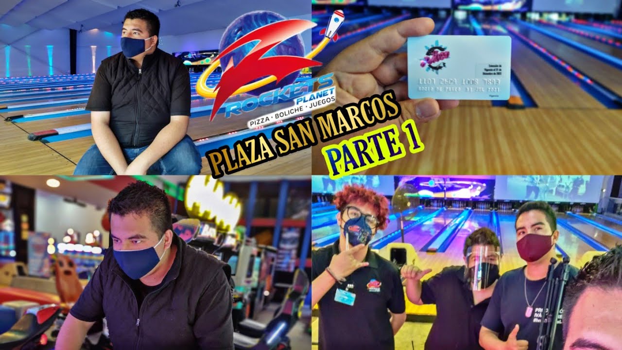 Rockets Plaza San Marcos - Videojuegos Boliche Pizza y mas en este gran Dia de AVENTURA - PARTE 1