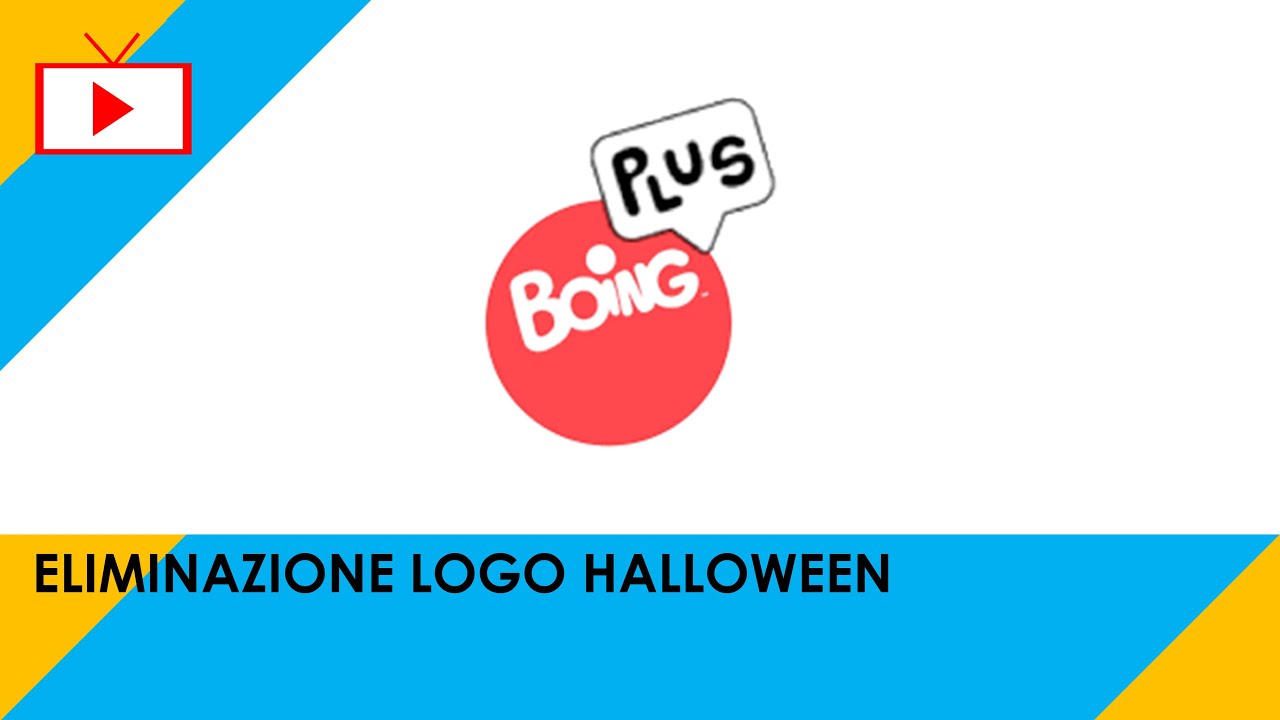 Eliminazione logo Halloween - Boing Plus (ch.45 DTT) 2 Novembre 2020