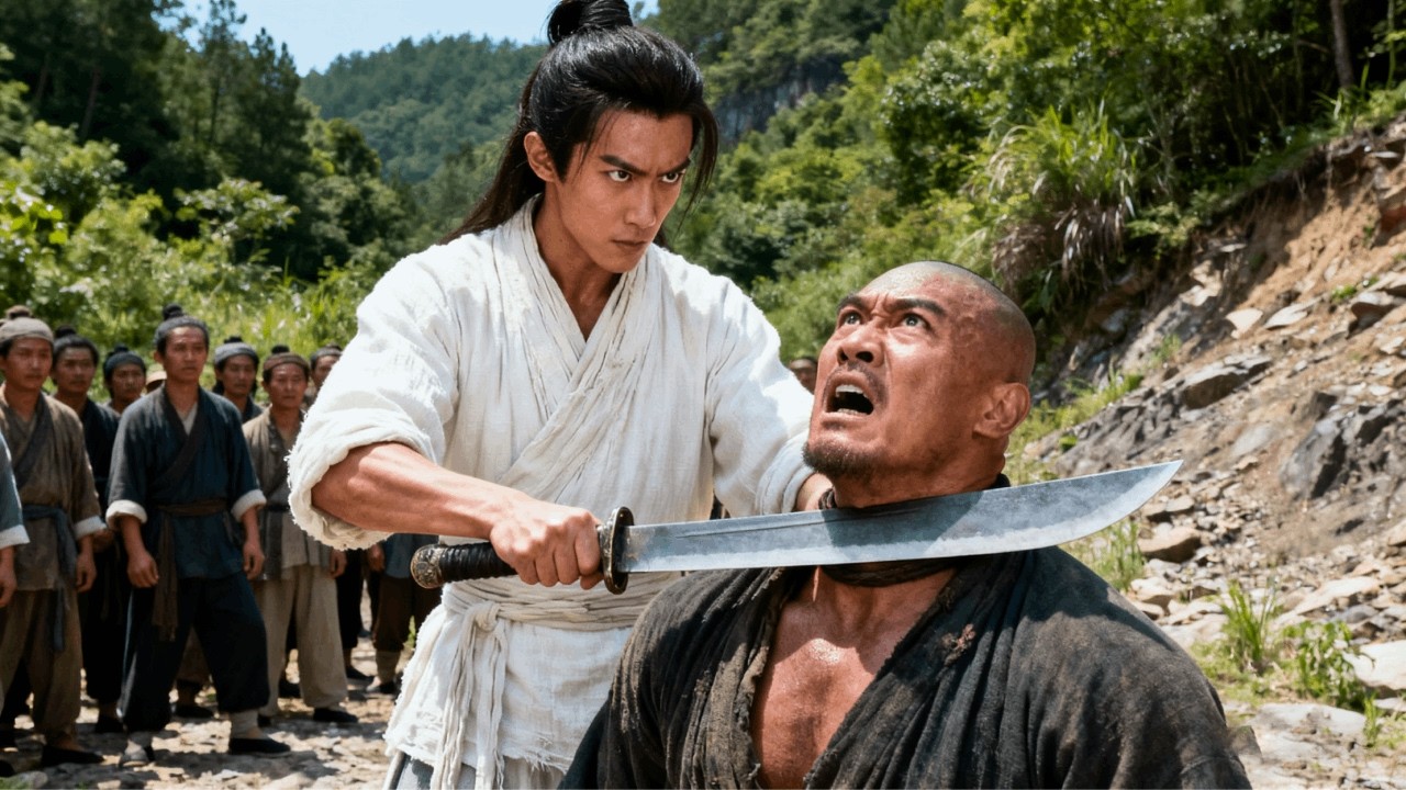 武俠電影！功夫武僧瞧不起練武初期的小夥，怎料下秒慘敗！#成龍 #武俠 #功夫 #劉亦菲 #王一博 #肖戰