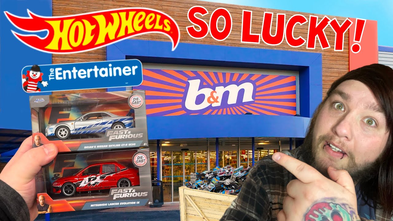 NO WAY! I FINALLY FOUND THE SKYLINE R34 AND MITSUBISHI LANCER! HOT WHEELS SUPER TREASURE HUNTING!
