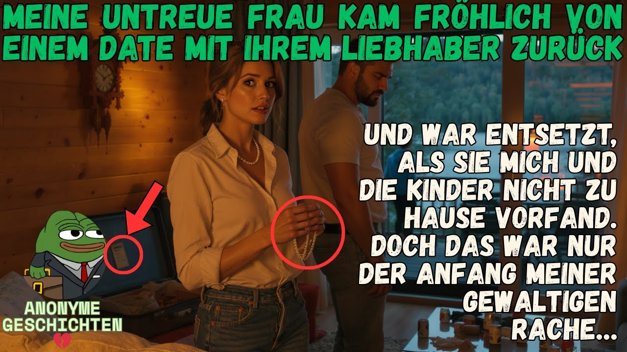 Meine untreue Frau kam glücklich von einem Date zurück und erschrak, als... 😔 #Ehebruch #ehekrise