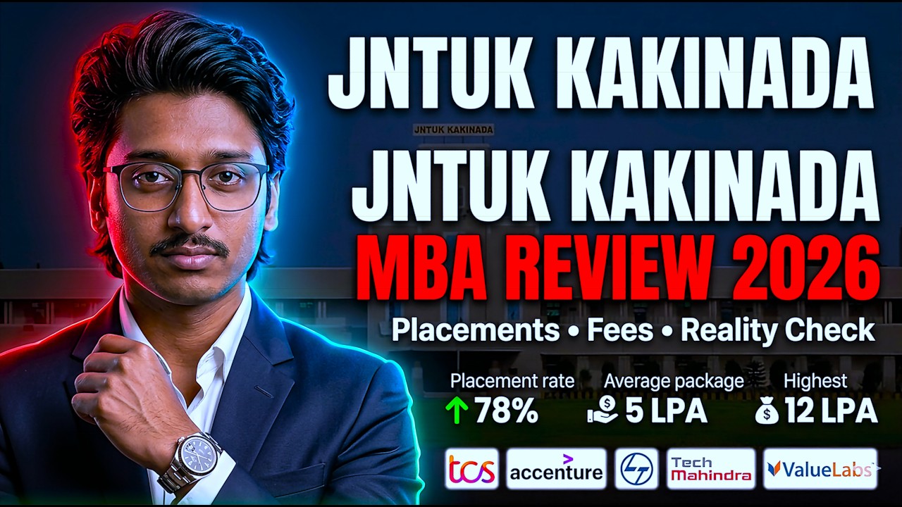 JNTUK MBA Review 2026 | Honest & Detailed | Placement, Fees, Ranking, ROI, Admission, Campus Life
