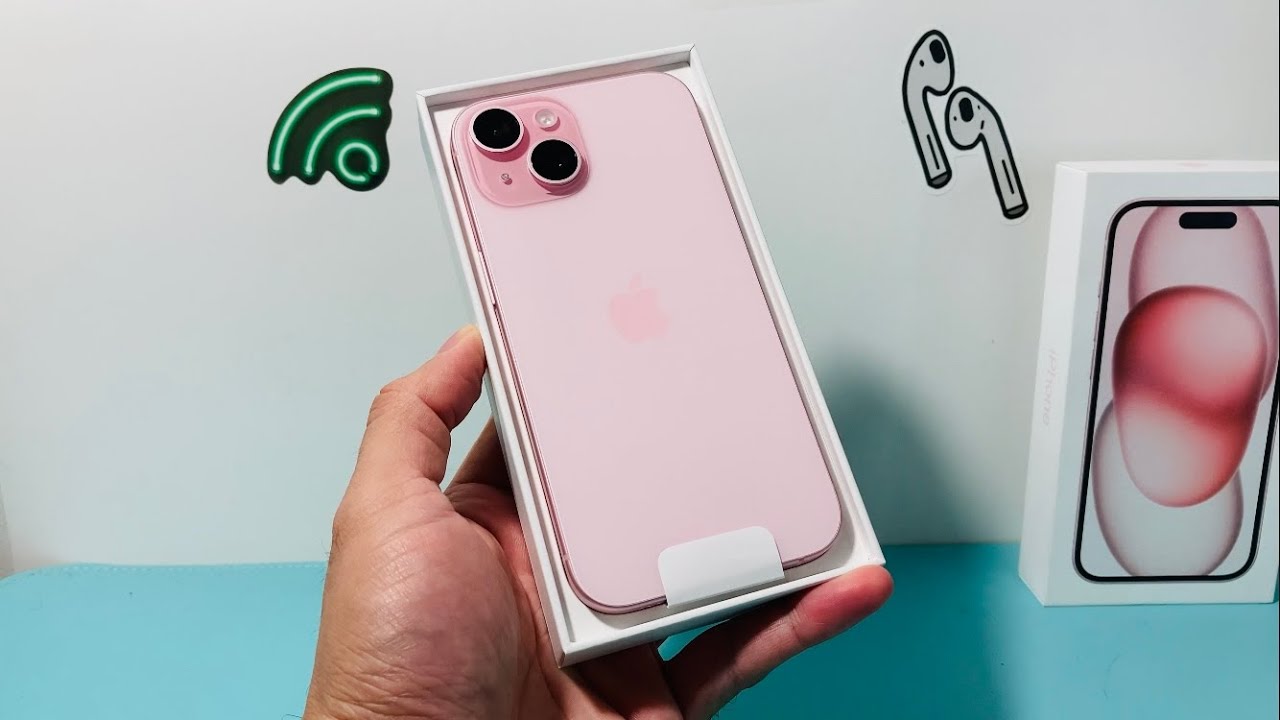iPhone 15 Pink Unboxing!