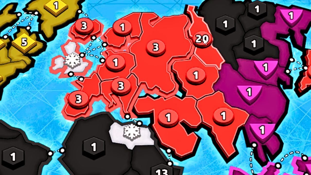 СТРАТЕГИЯ ПО ЕВРОПЕ без бонуса! Классическая игра с фиксированным риском: мировое господство!