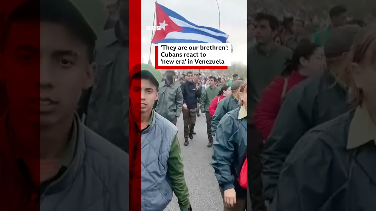 How are Cubans reacting to a &lsquo;new era&rsquo; in Venezuela? #Venezuela #Cuba #BBCNews