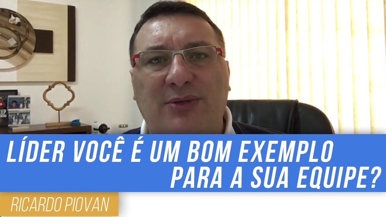 [My RH]   Líder você é um bom exemplo para a sua equipe ?
