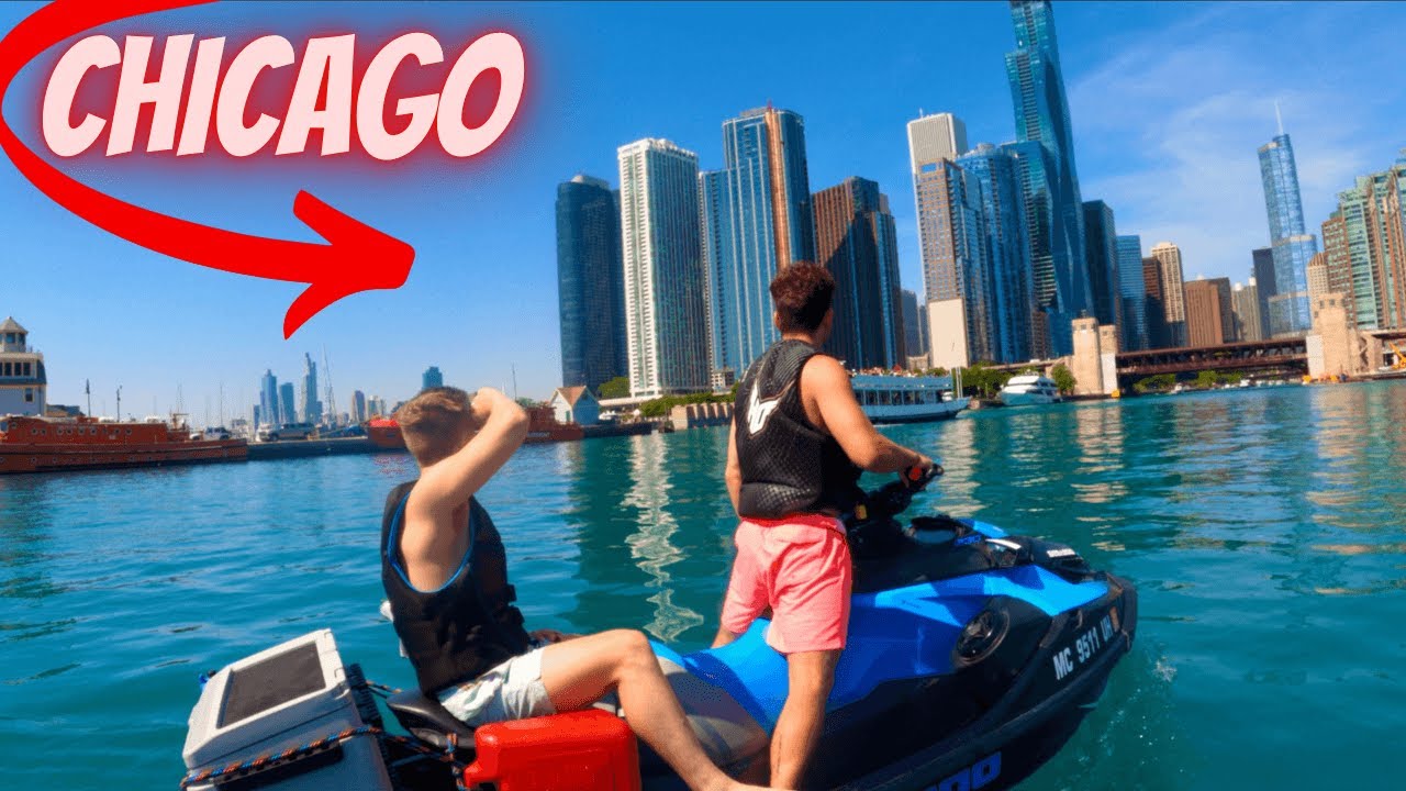 We Jet Skied Across Lake Michigan *AGAIN*
