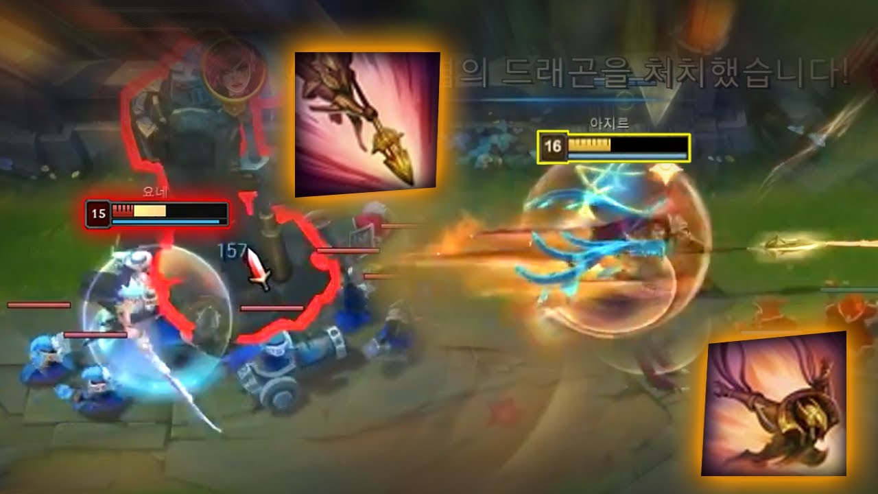 When Rank 1 Azir meet 1000LP Yone - KR Challenger