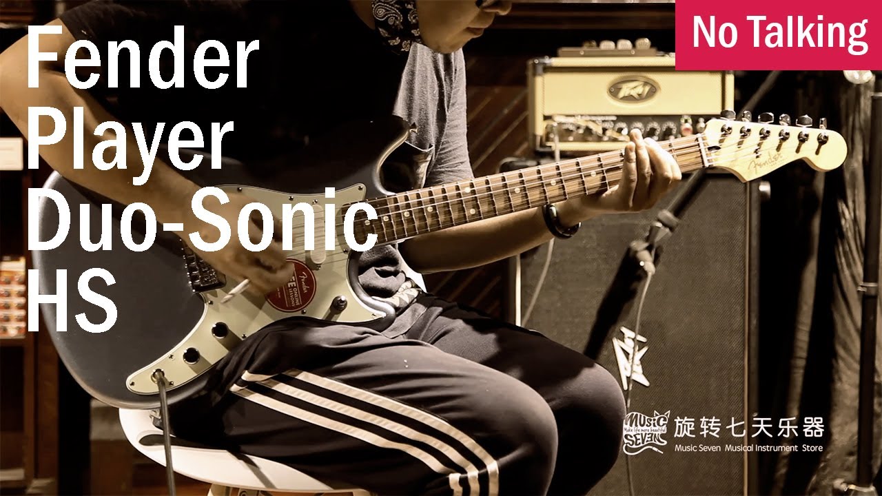 Fender Player Duo-Sonic HS | No Talking