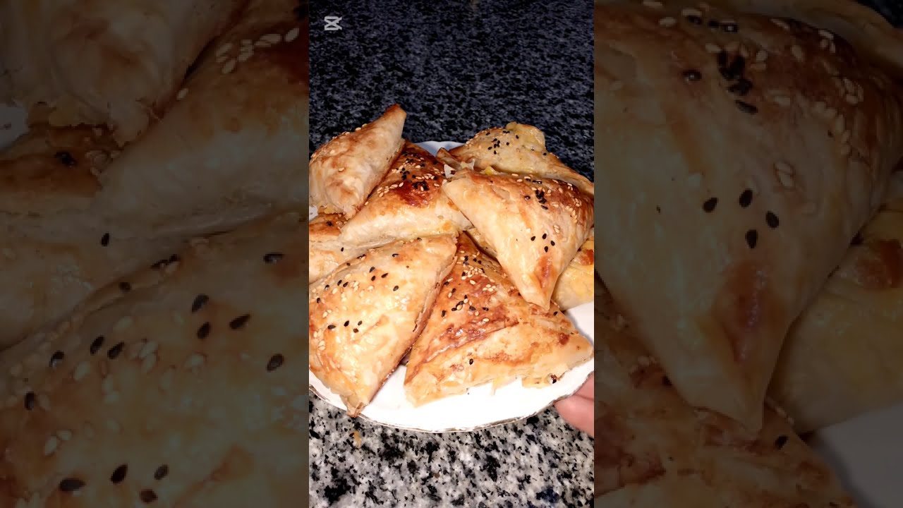 فطائر الجلاش بالجبنة 🧀 هتشرفك على سفرتك 😘مقرمشه وطعمها خيال 👍