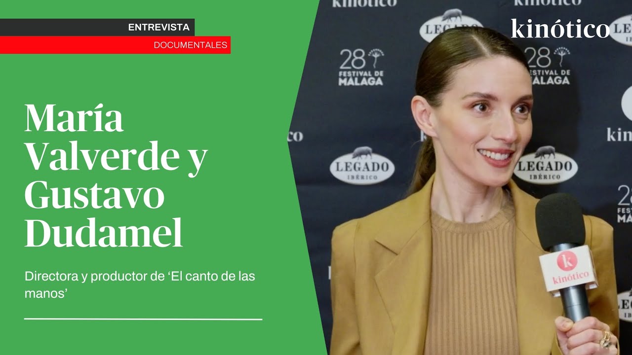 Entrevista a María Valverde, directora, y Gustavo Dudamel, productor, de 'El canto de las manos'