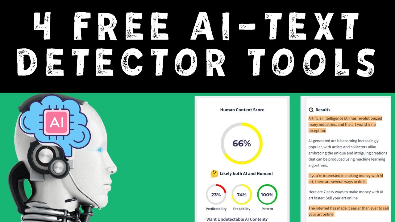 4 Free AI-Text Detector Tools