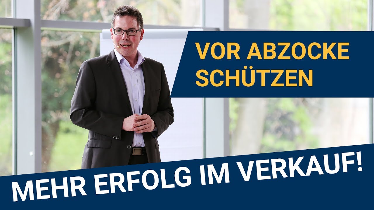 Verk&auml;ufertricks: Abzocker und Betr&uuml;ger im Vertrieb - so sch&uuml;tzt Du Dich!