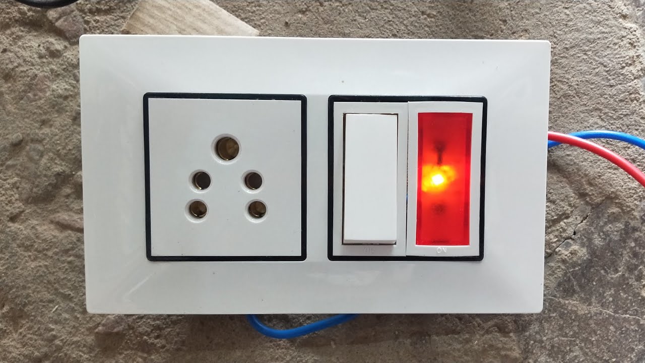 indicator connection||1 5pin soket 1 switch 1 indicator connection||Electric bod connection,Wiring||
