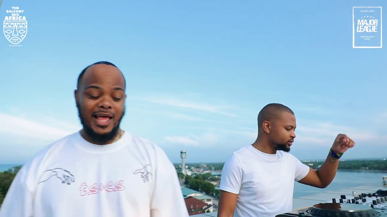 Amapiano Live Balcony Mix Africa B2B Josiah De Disciple | Sunset live in Tanzania