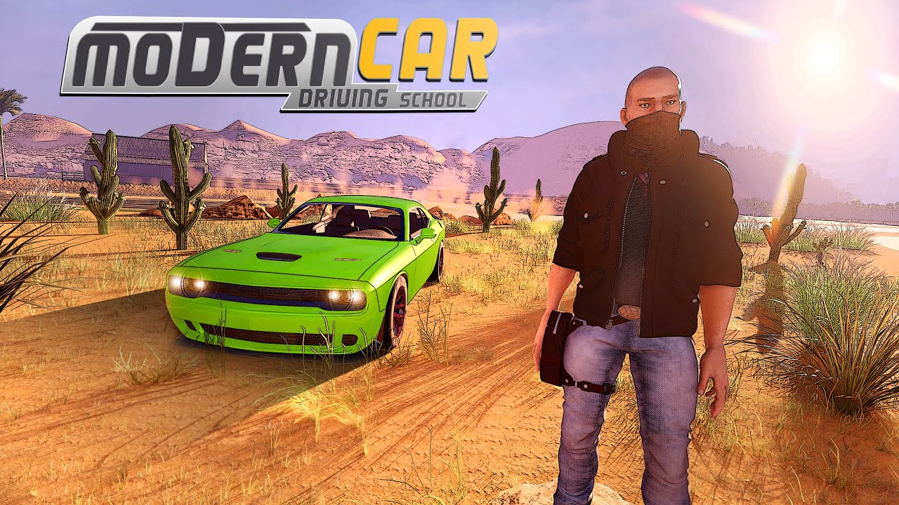 Modern Car Driving School Game