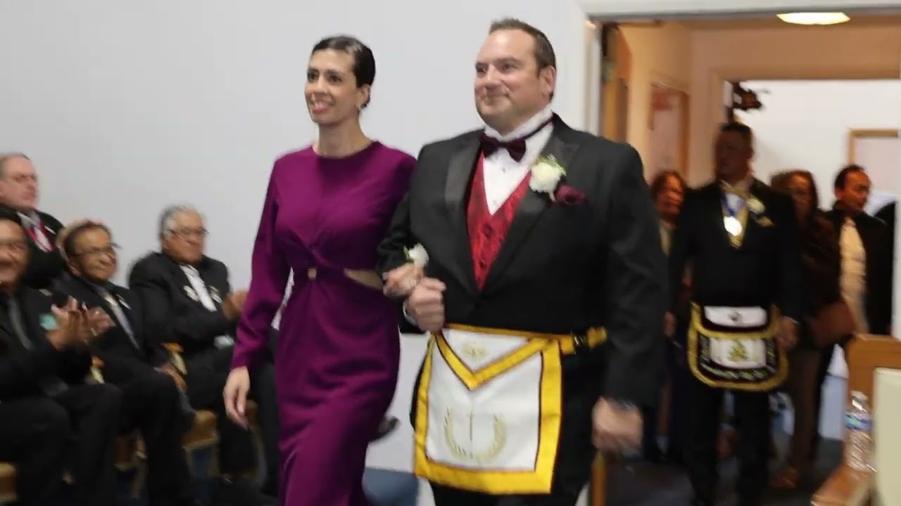 WATCH HOW  MASONIC LODGE INSTALL THEIR INCOMING OFFICERS