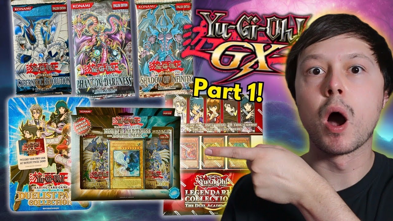 Opening Rare Yugioh GX Packs!! 500 Subscriber Special [Part 1]