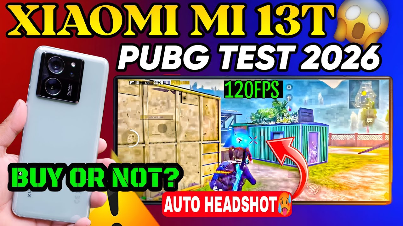 xiaomi 13t pubg test 2026🔥 | xiaomi 13t pubg/bgmi test | hot drop test with live fps meter | 120fps.