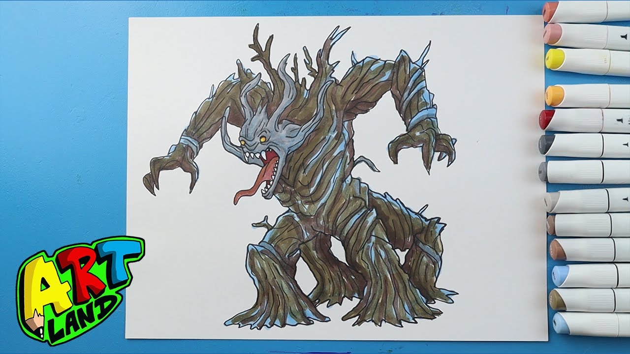 How to Draw Amhuluk | Godzilla
