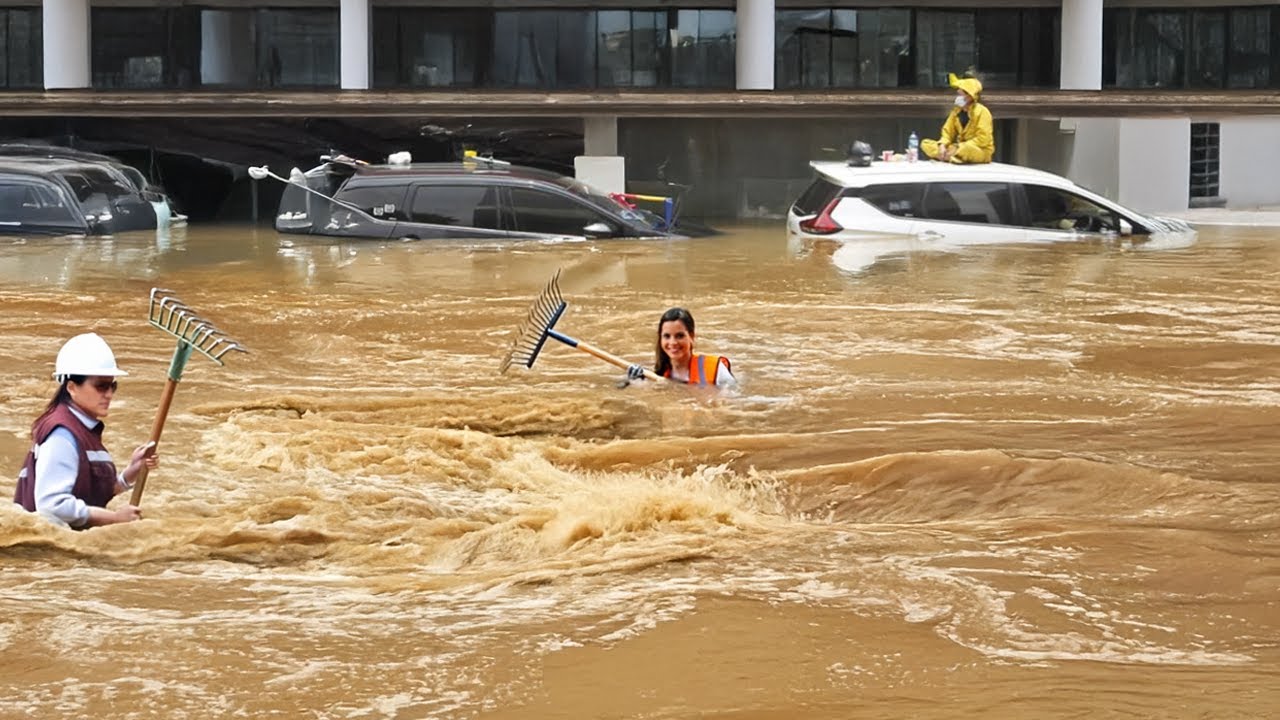 🌧️🛠️ Urban Miracle Clever Culvert Rescue Saves City from Rainy Disaster! 🚧