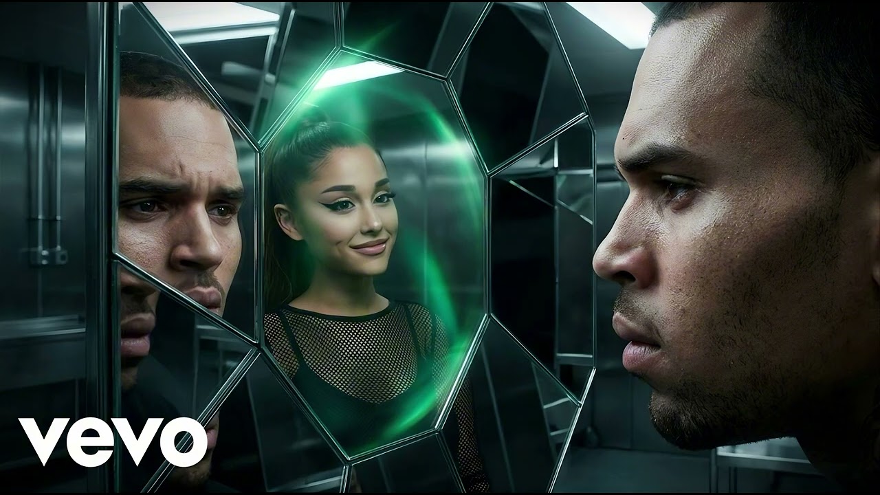 Chris Brown, Ariana Grande - Bad Habit (Official Lyrics Video)