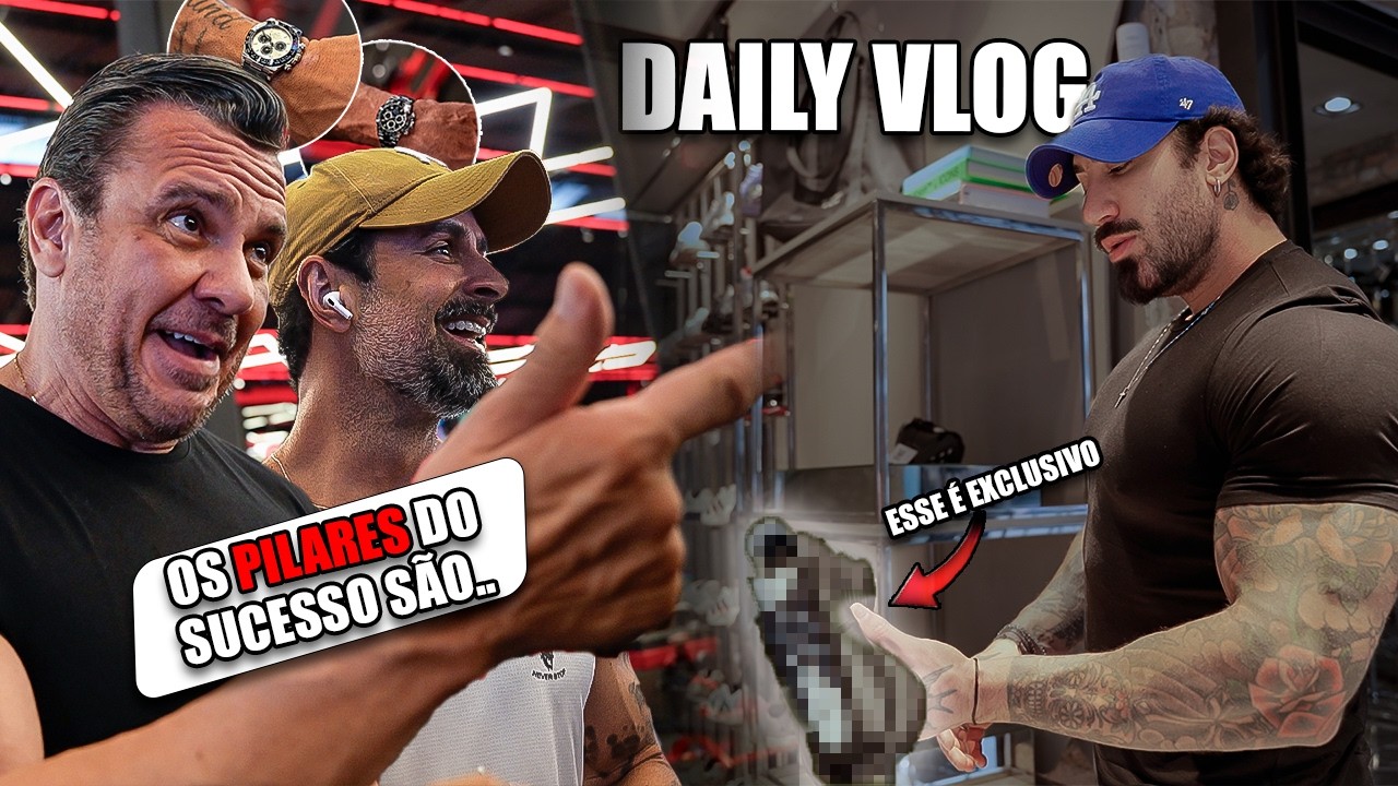 DAILY VLOG | ROTINA, TREINO E NOVO TÊNIS EXCLUSIVO NA MINHA COLEÇÃO