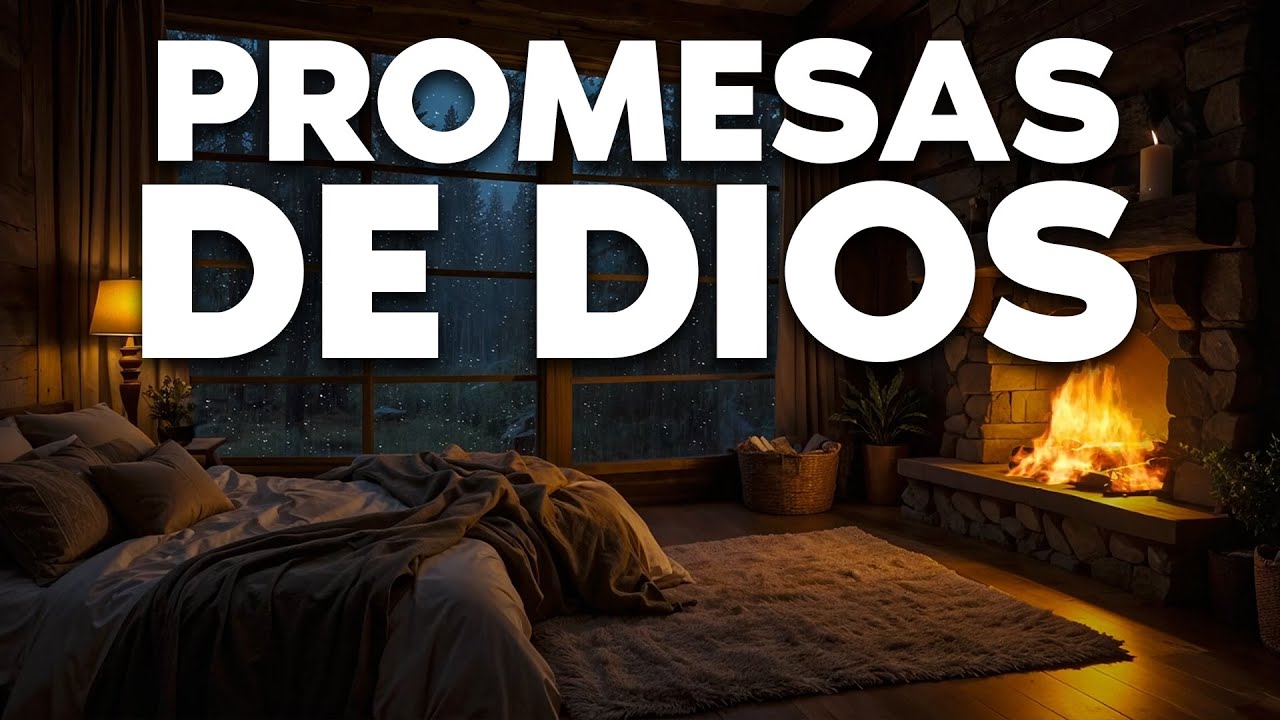 Las Promesas de Dios | Versiculos Biblicos Para Dormir | Sonidos de Lluvia