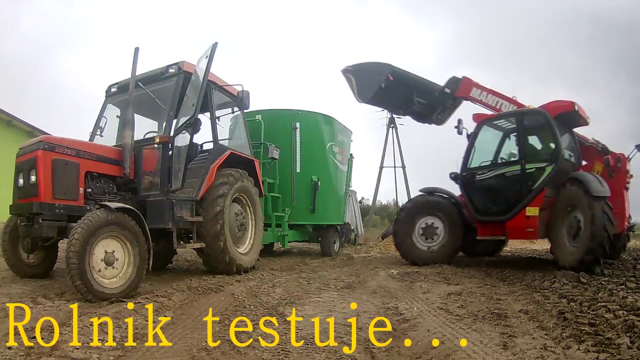 Rolnik Testuje... Wóz paszowy Samasz OptiFEED Uno 1000 test wozu paszowego